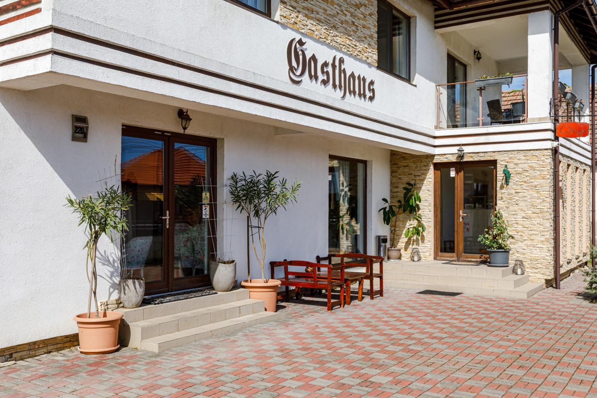 Gasthaus Sacalaz Hotell Timişoara Eksteriør bilde