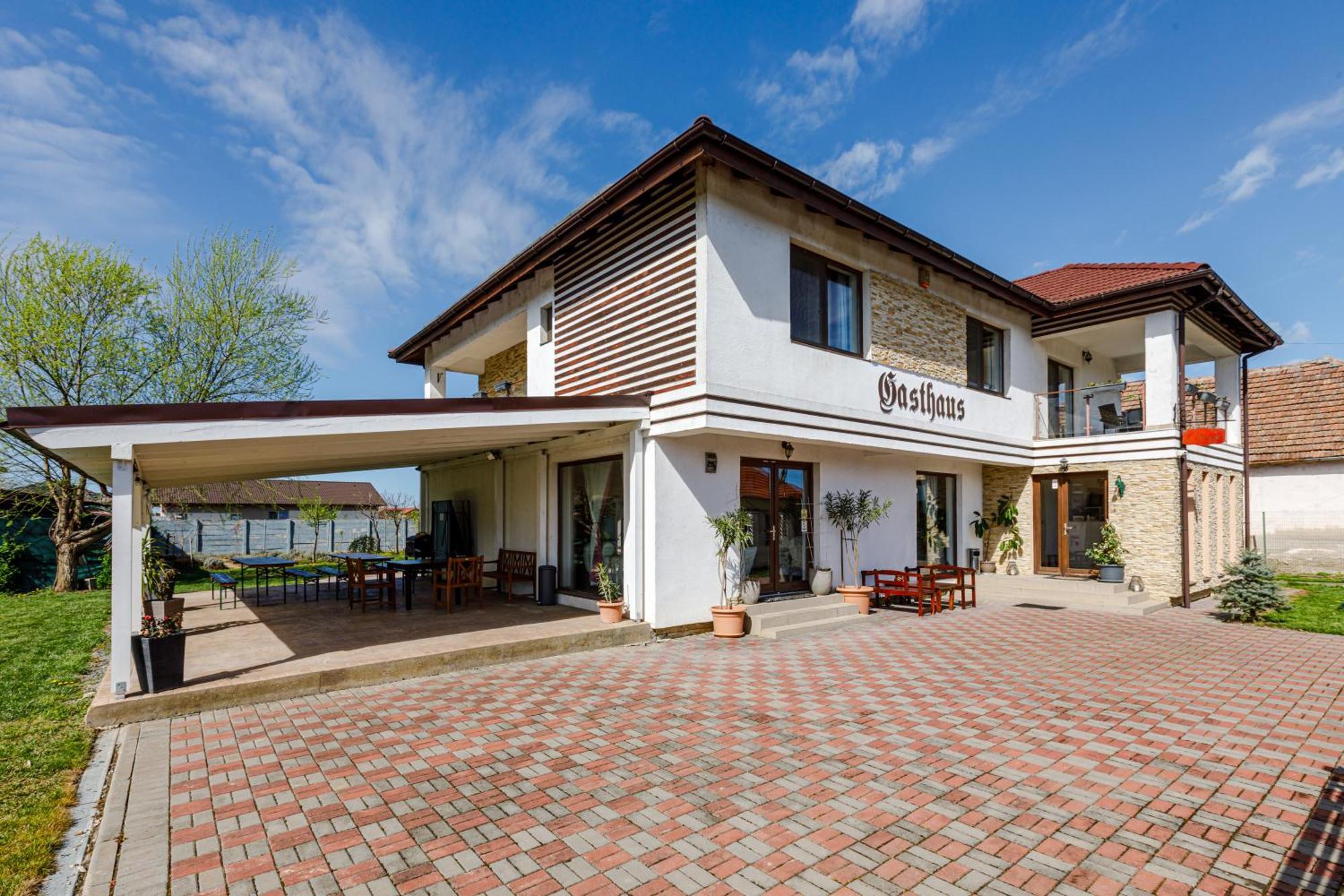 Gasthaus Sacalaz Hotell Timişoara Eksteriør bilde